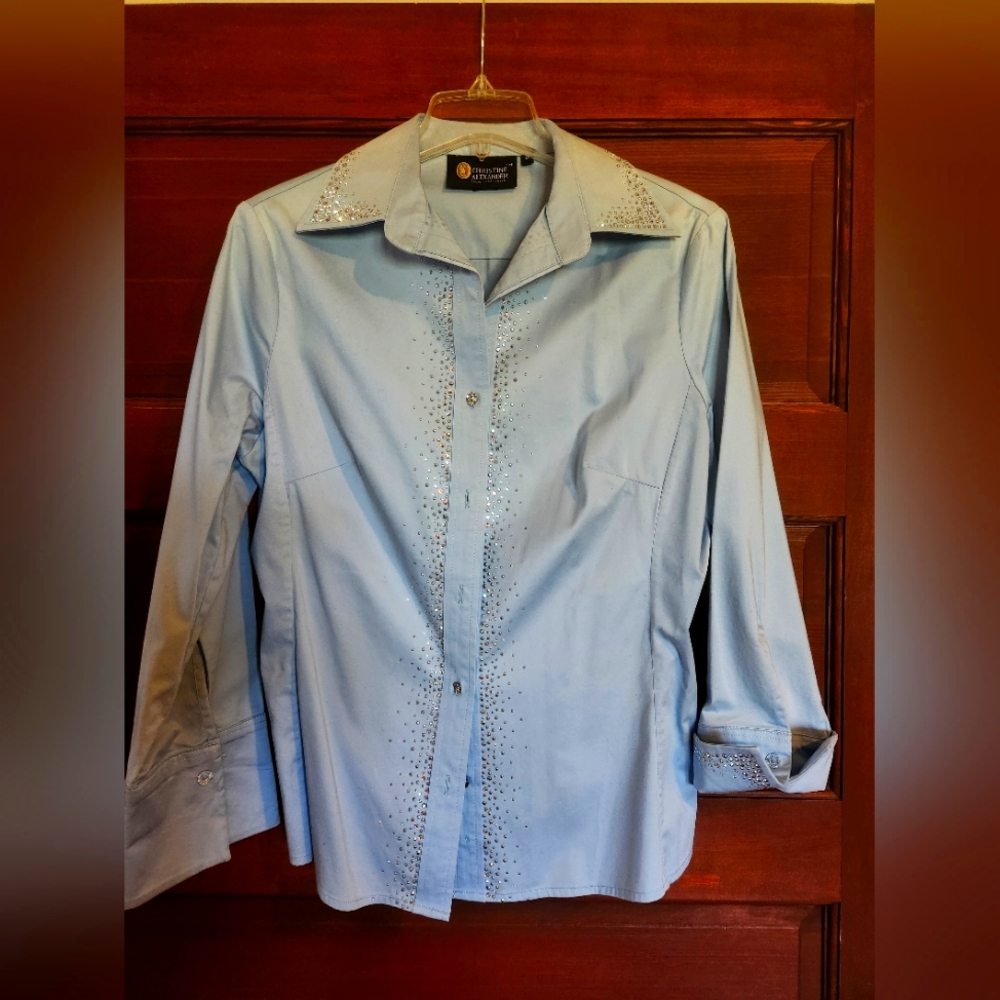 Christine Alexander cotton top, size M